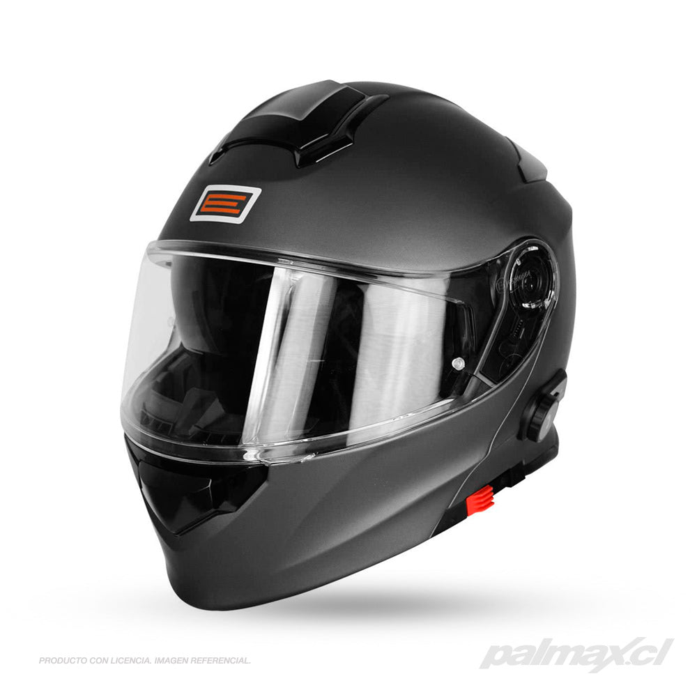 Casco street abatible modelo Delta Solid Black | Origine